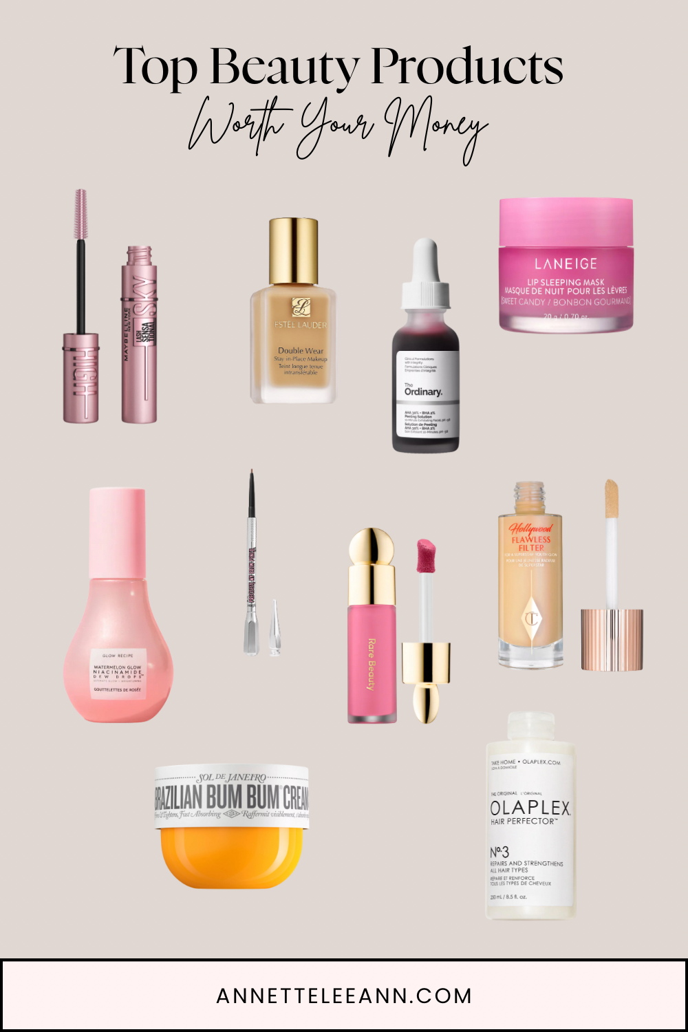 top 10 beauty products